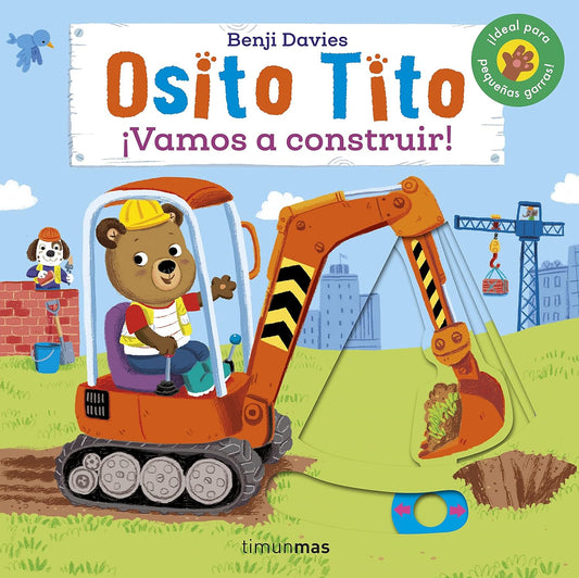 Libro Osito Tito. Vamos a construir