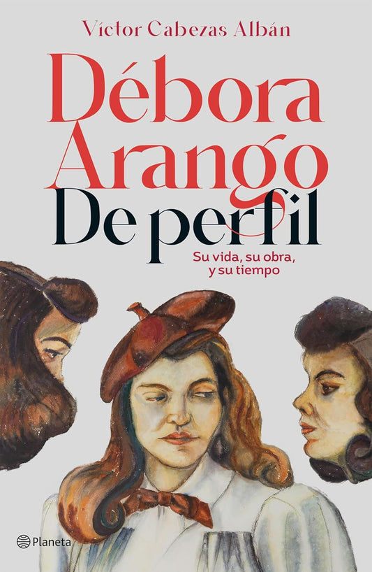 Libro Débora Arango de perfil