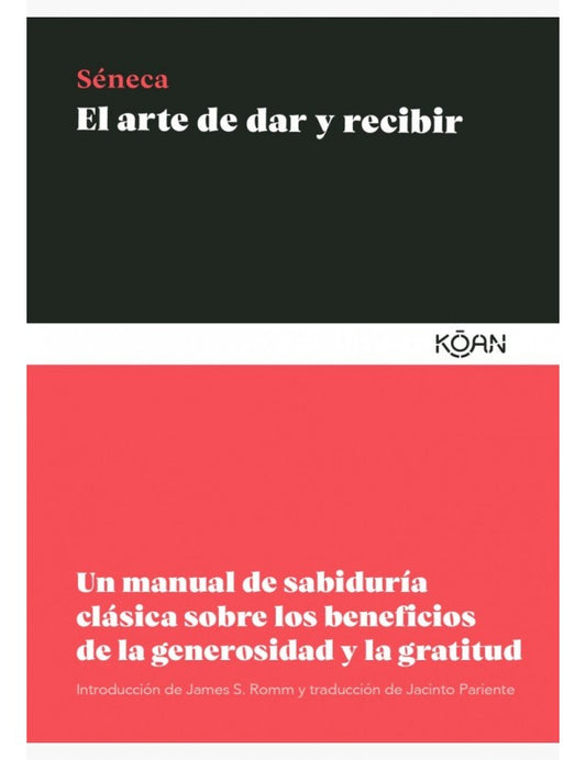 Libro El arte de dar y recibir