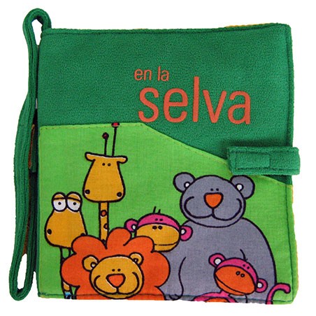 Libro en tela - En la selva