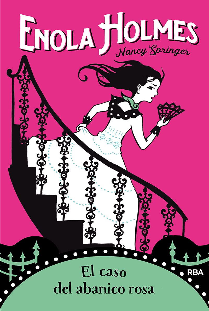 Libro Enola Holmes 4 -  El caso del abanico rosa