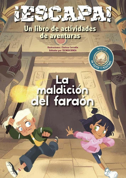 Libro ¡Escapa! La maldición del faraón