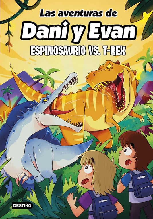 Libro Las aventuras de Dani y Evan 10. Espinosaurio vs. T-Rex