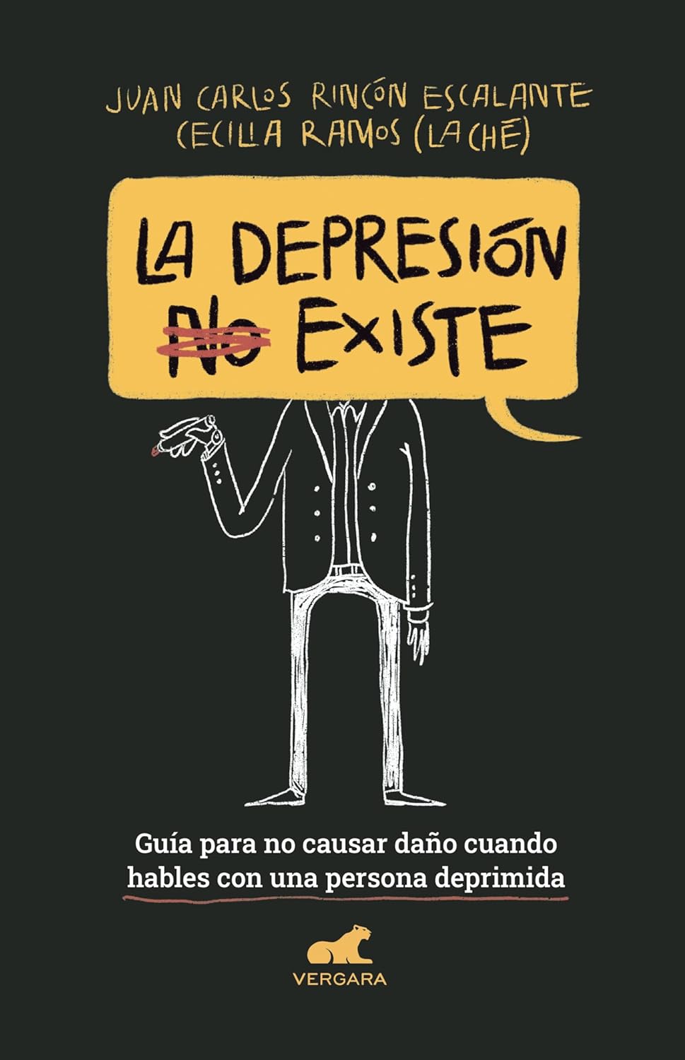 Libro La depresión (no) existe. Guía para no causar daño cuando hables con una persona deprimida