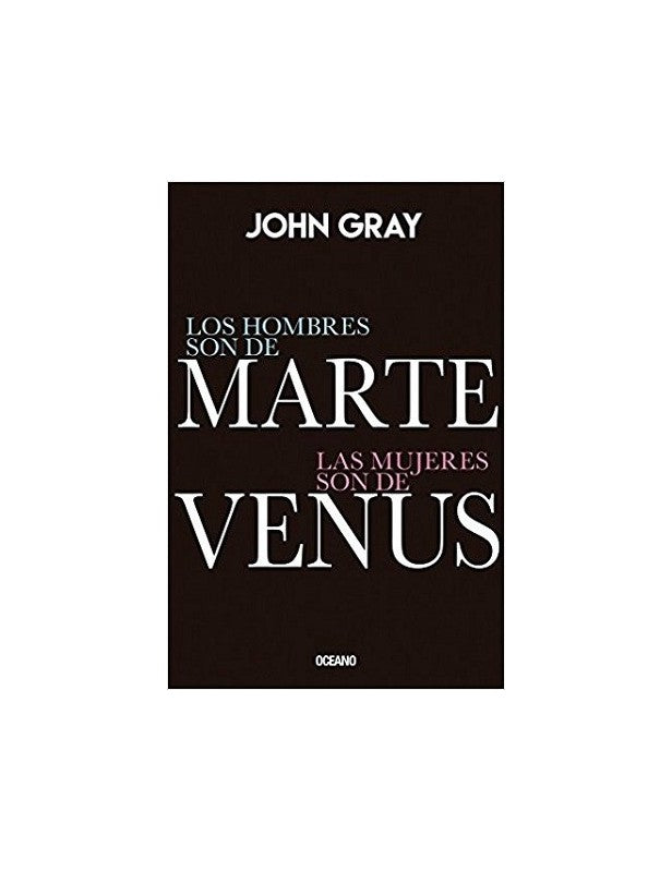 Libro Los hombres son de Marte, las mujeres son de Venus