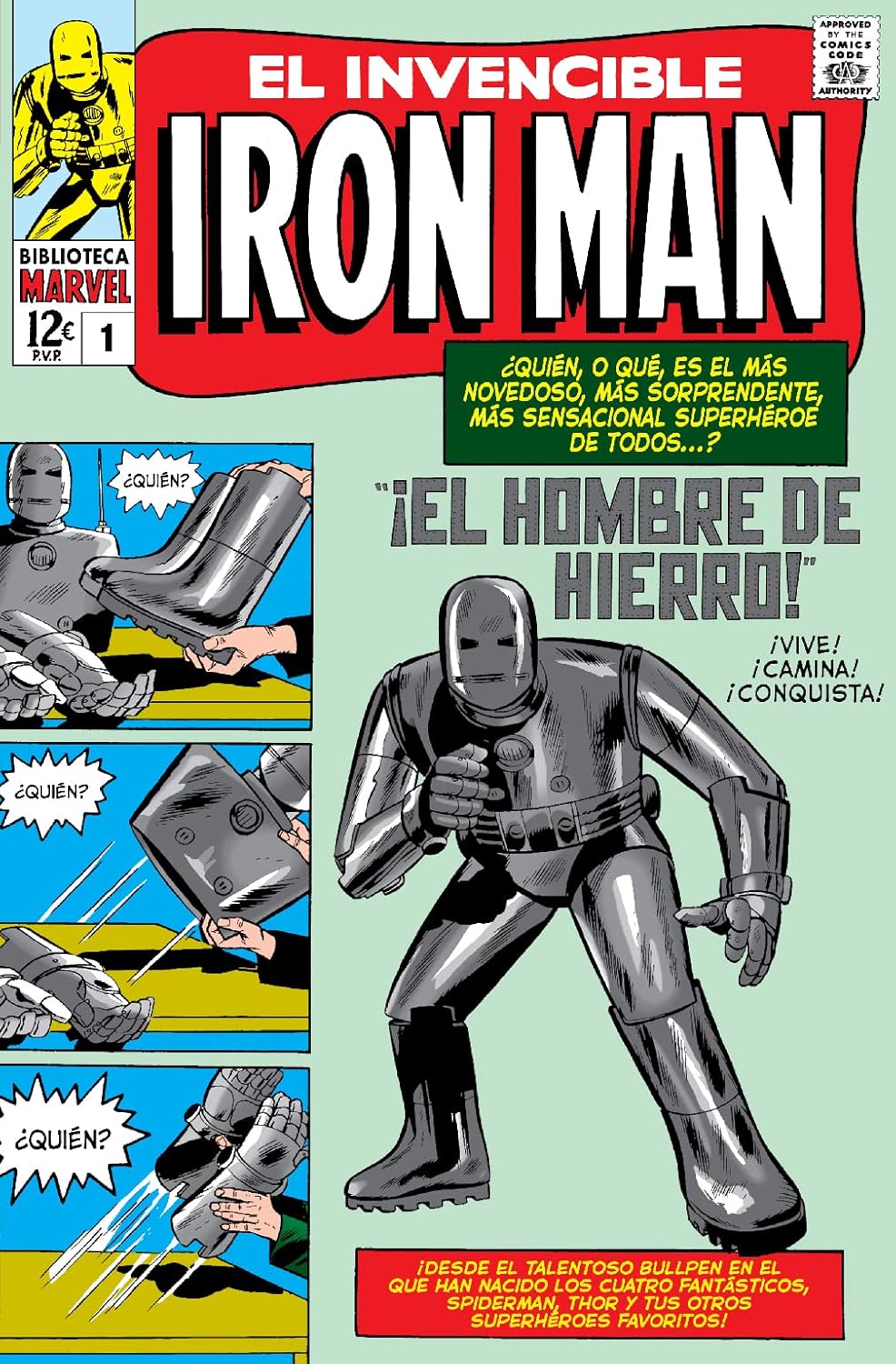 Libro El invencible Iron Man
