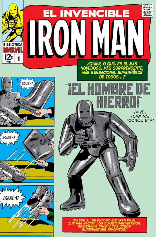 Libro El invencible Iron Man