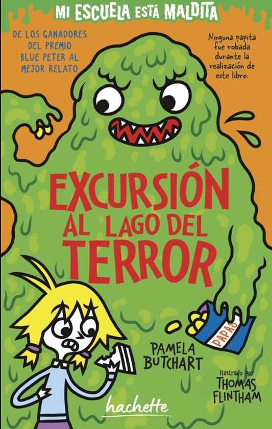 Libro Mi escuela está maldita. Excursión al lago del terror
