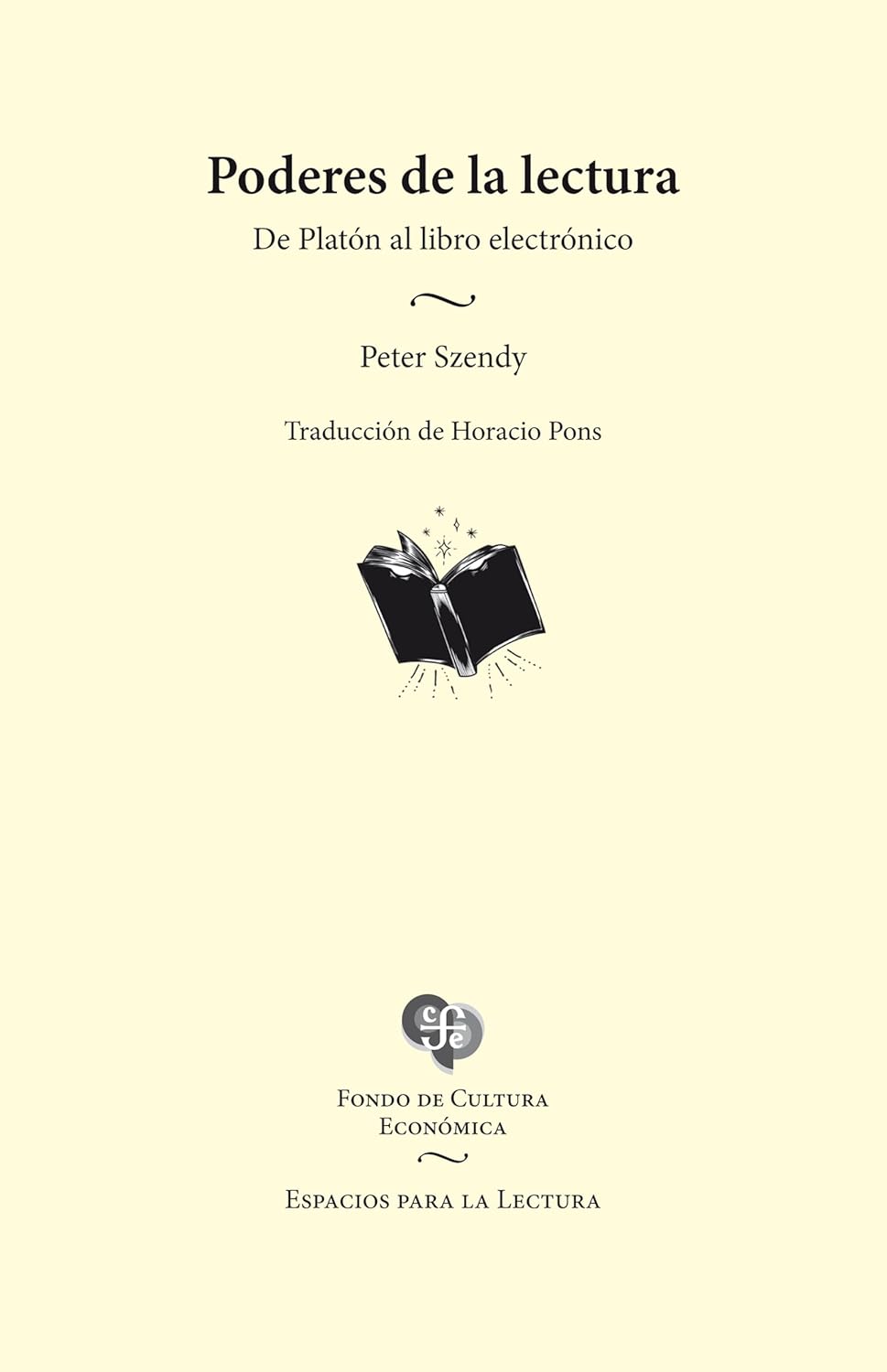 Libro Poderes de la lectura. De Platón al libro electrónico