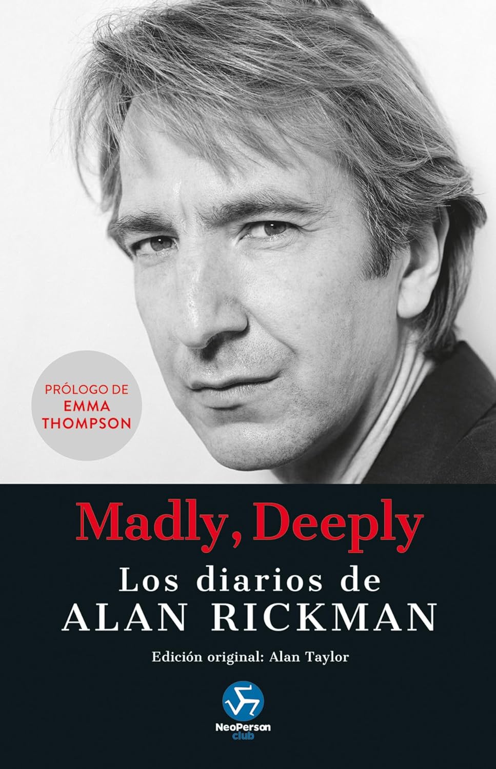 Libro Madly, deeply. Los diarios de Alan Rickman