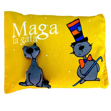 Libro en tela - Maga la gata