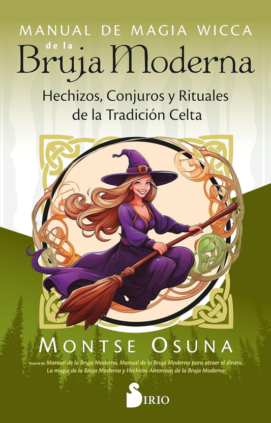 Libro Manual de magia wicca de la bruja moderna