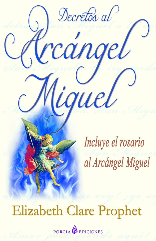 Libro Decretos al arcángel Miguel
