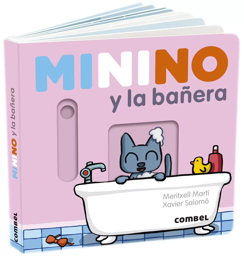 Libro Minino y la bañera