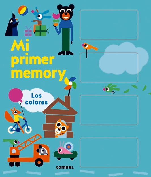 Libro Mi primer memory. Los Colores