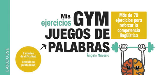 Libro Mis ejercicios gym. Juegos de palabras