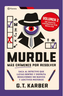 Libro Murdle. Más crímenes por resolver