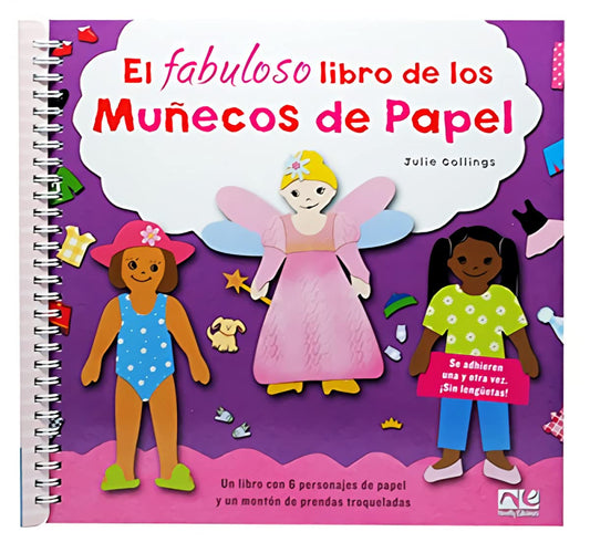 Libro El fabuloso libro de los muñecos de papel