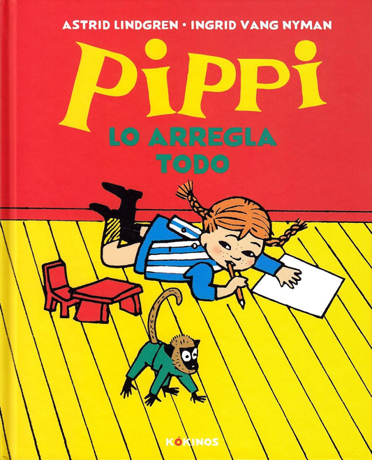 Libro Pippi lo arregla todo