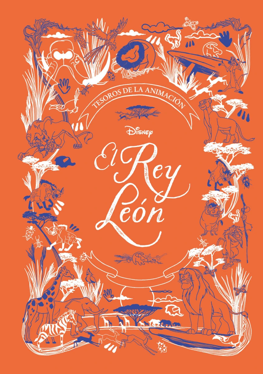 Libro Tesoros de la animación: El Rey León