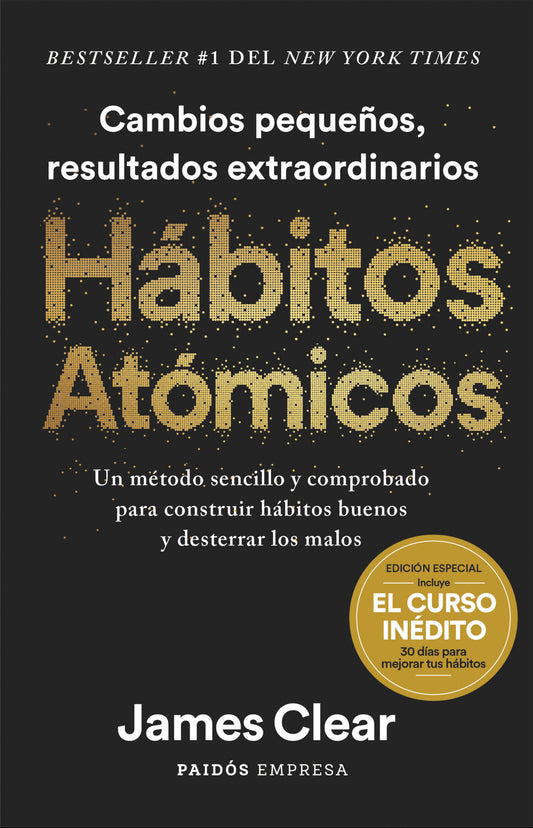 Libro Hábitos Atómicos (edición especial tapa dura)