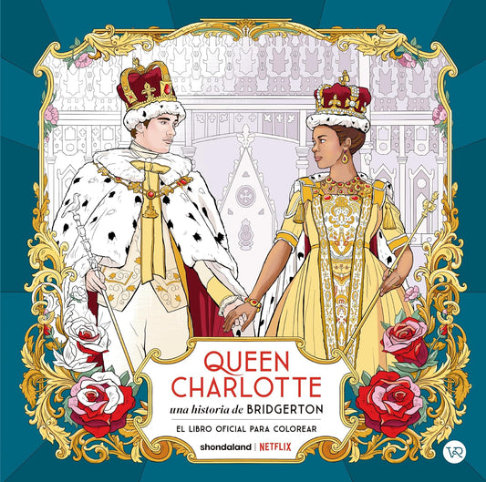 Libro Queen Charlotte (una historia de Bridgerton). El libro oficial para colorear