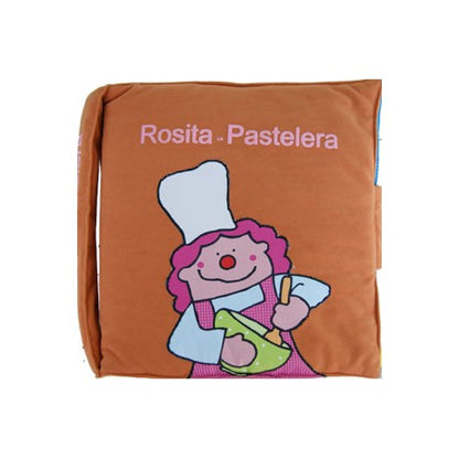 Libros en tela - Rosita la pastelera