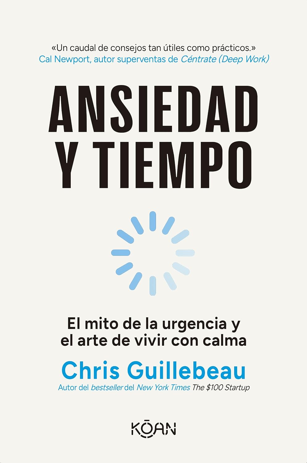 Libro Ansiedad y tiempo. El mito de la urgencia y el arte de vivir con calma