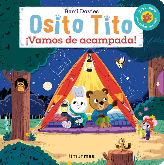 Libro Osito Tito. Vamos de acampada