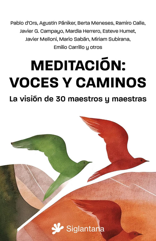 Libro Meditación: voces y caminos