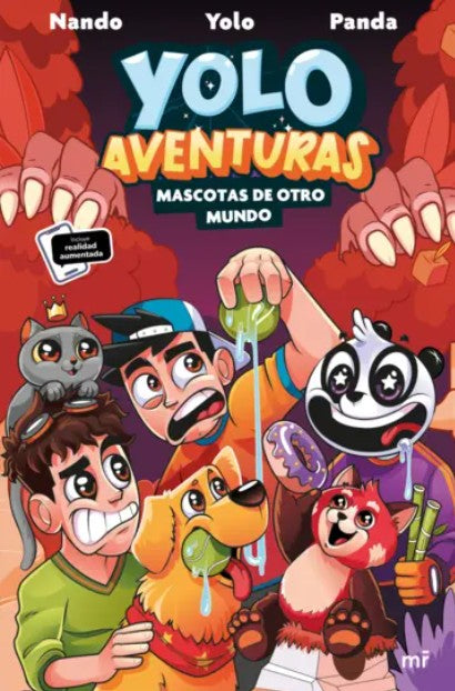 Libro Yolo Aventuras. Mascotas de otro mundo