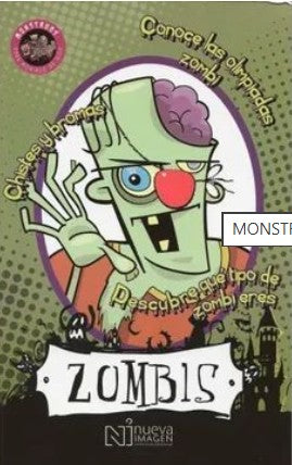 Libro Monstruos para morirse de risa.Zombis
